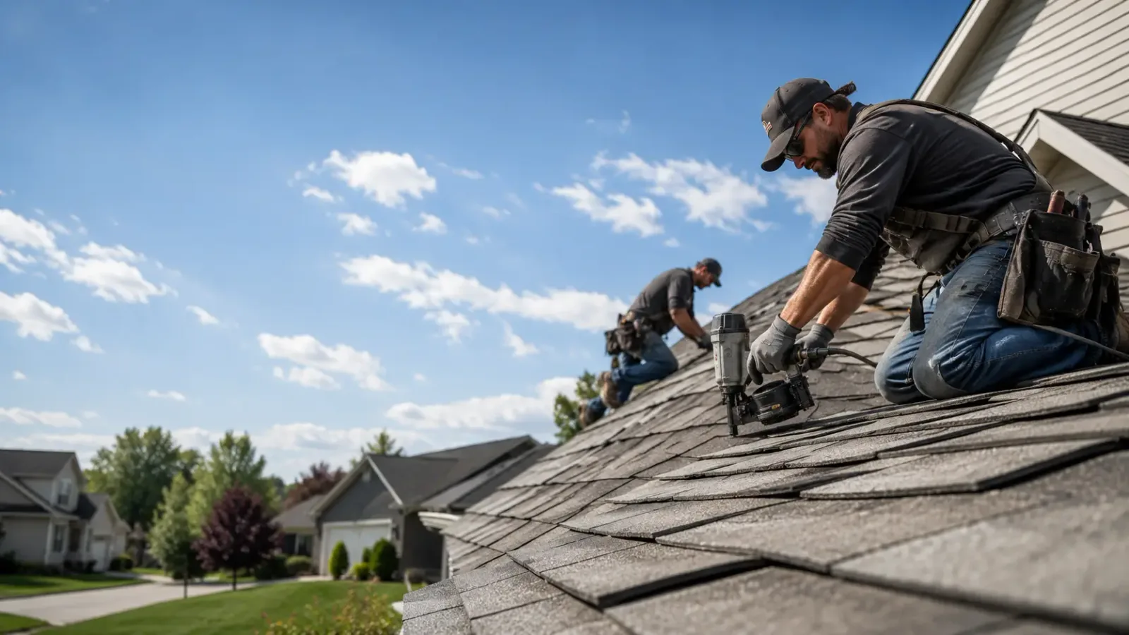 Storm Damage Roof Repair in Fairmont, WV near me
